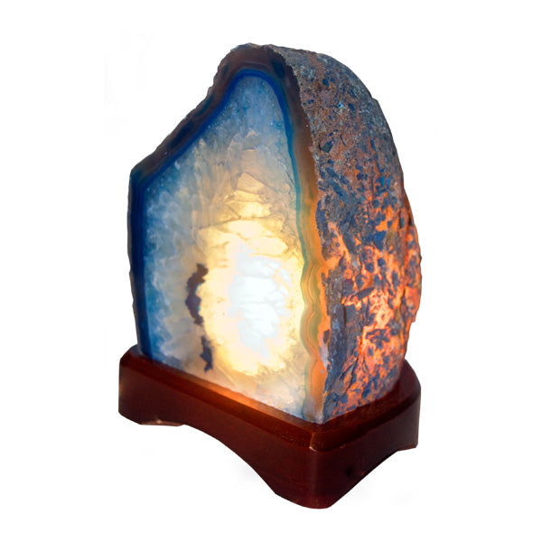 Natural Agate Lamp